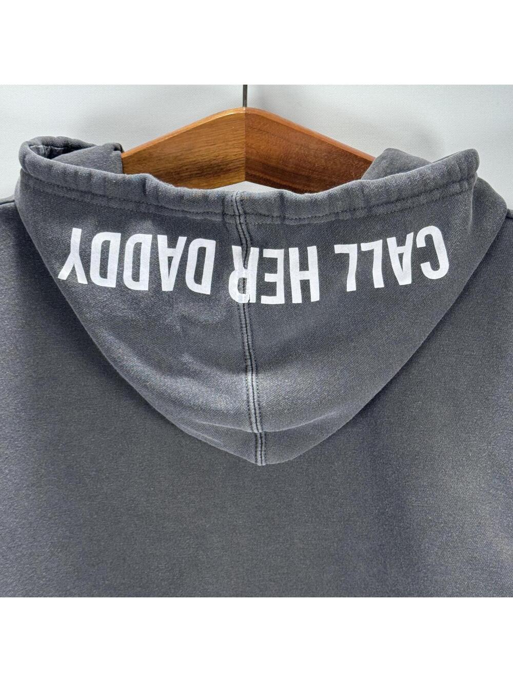 Call Her Daddy “I Am Unwell” Grey Hoodie - L - Picture 7 of 7